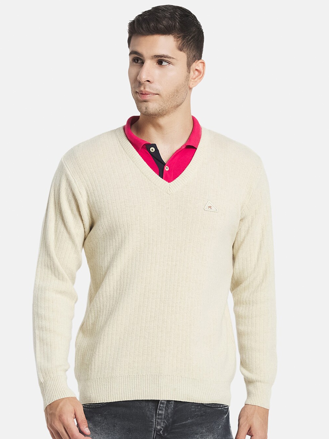 

Monte Carlo Men Off White Pullover