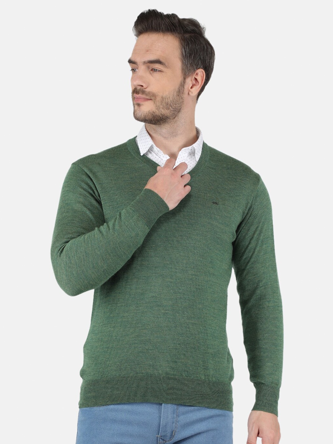 

Monte Carlo Men Green Pullover