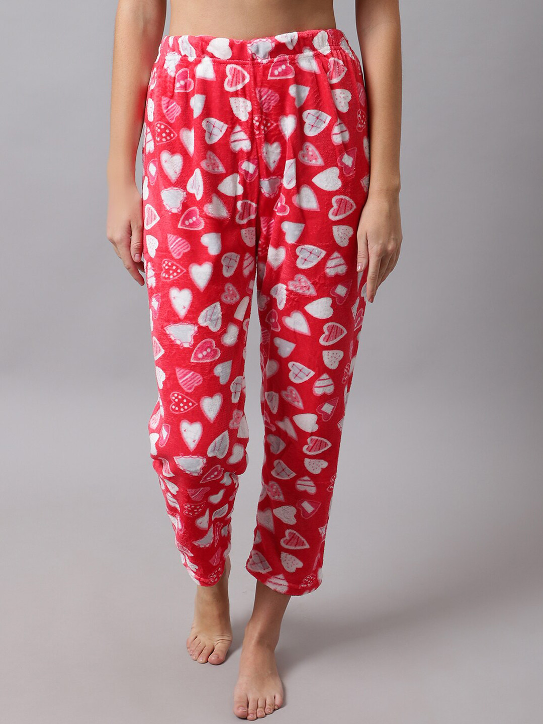 

TAG 7 Women Pink Printed Lounge Pants