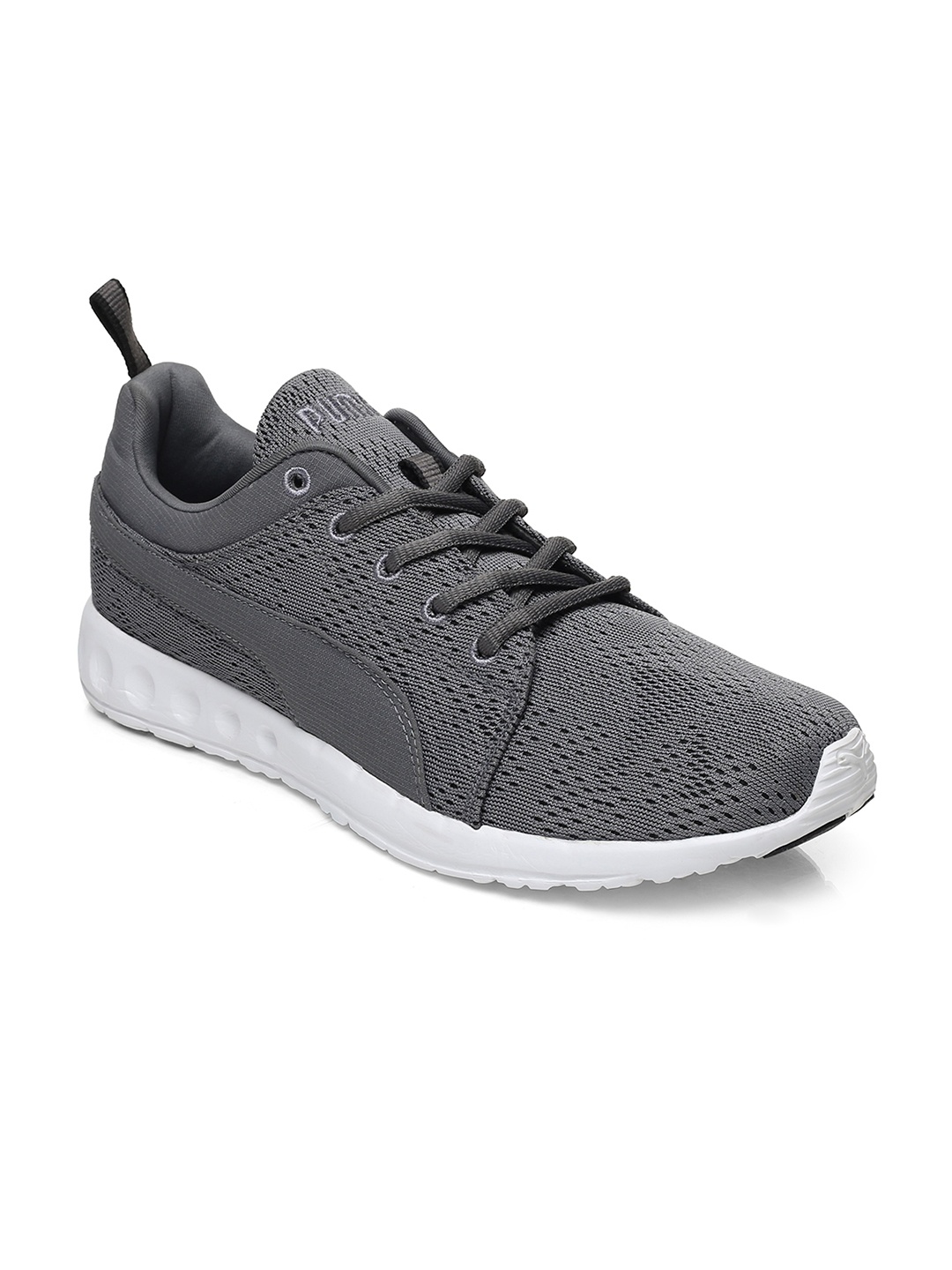 

Puma Men Grey Carson Runner Camo Mesh Running Shoes