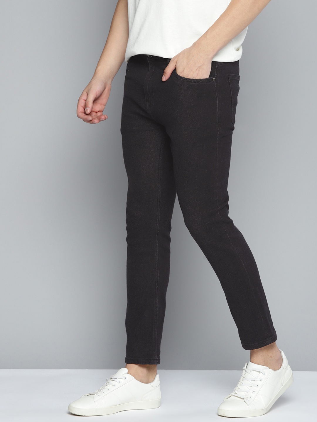 

Mast & Harbour Men Black Skinny Fit Stretchable Jeans