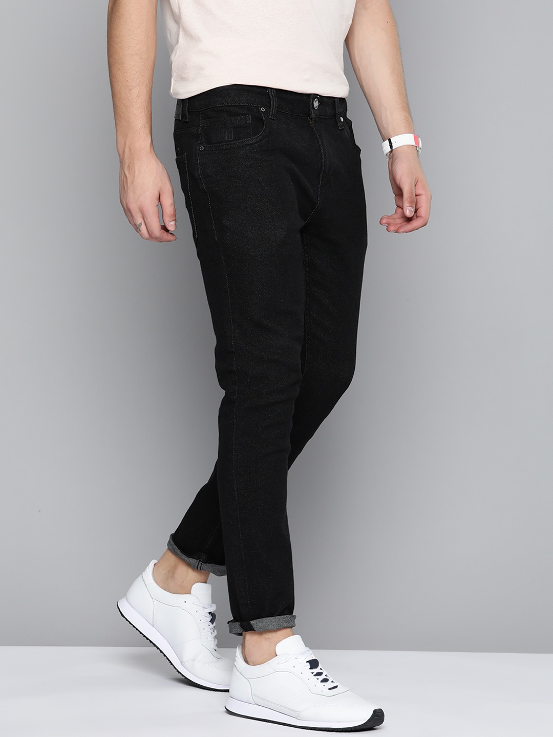 

Mast & Harbour Men Black Skinny Fit Jeans