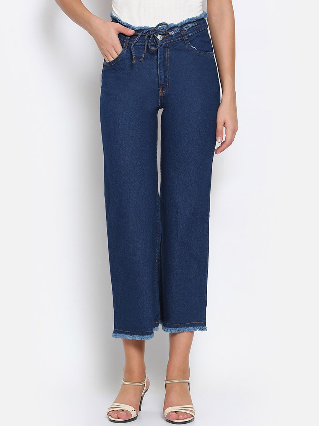 

MARC LOUIS Women Blue Bootcut Jeans