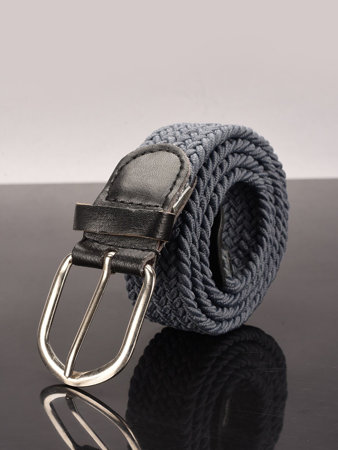 

BuckleUp Men Tan Brown & Grey Texture Accessory Gift Set
