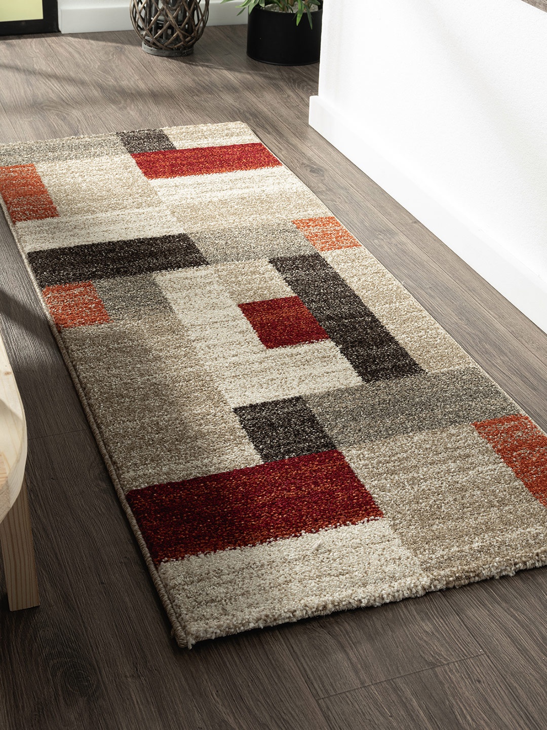 

OBSESSIONS Multicolored Polypropylene Floor Runner, Multi