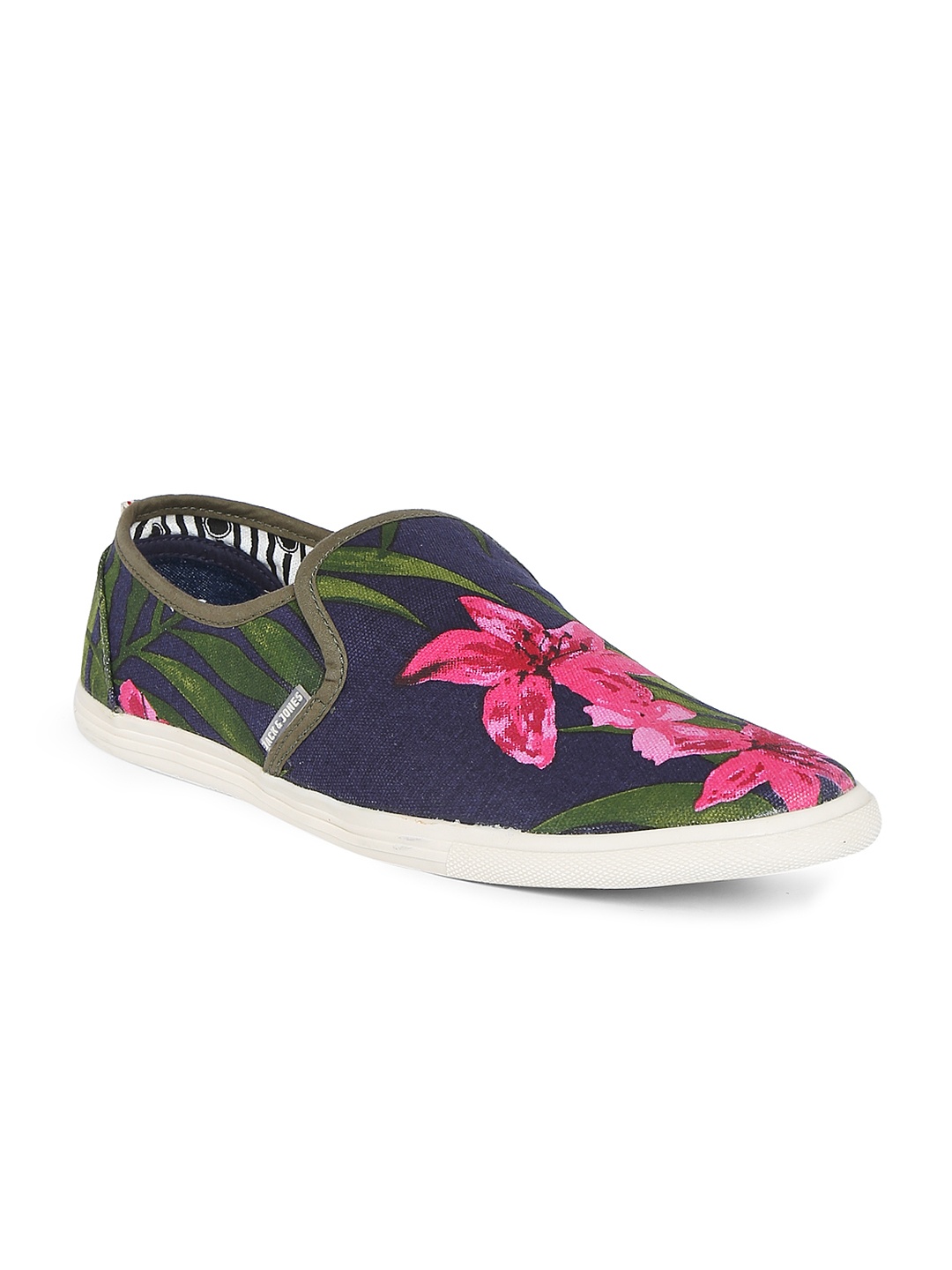 

Jack & Jones Men Blue Slip-On Sneakers