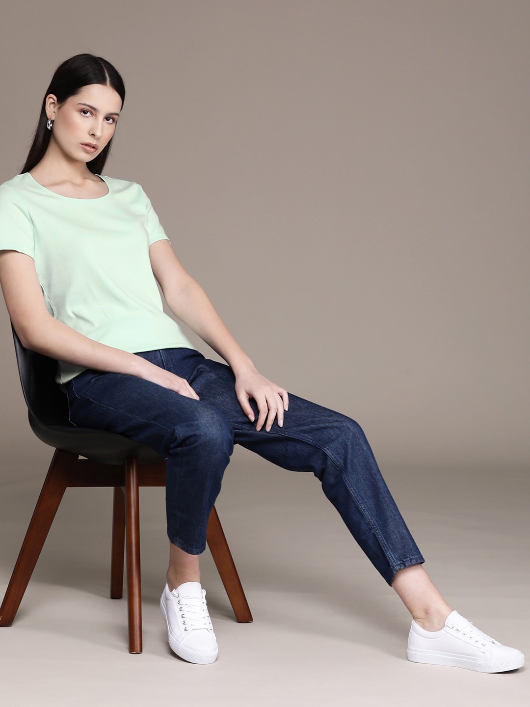 

Macy's Karen Scott Women Pure Cotton T-shirt, Green