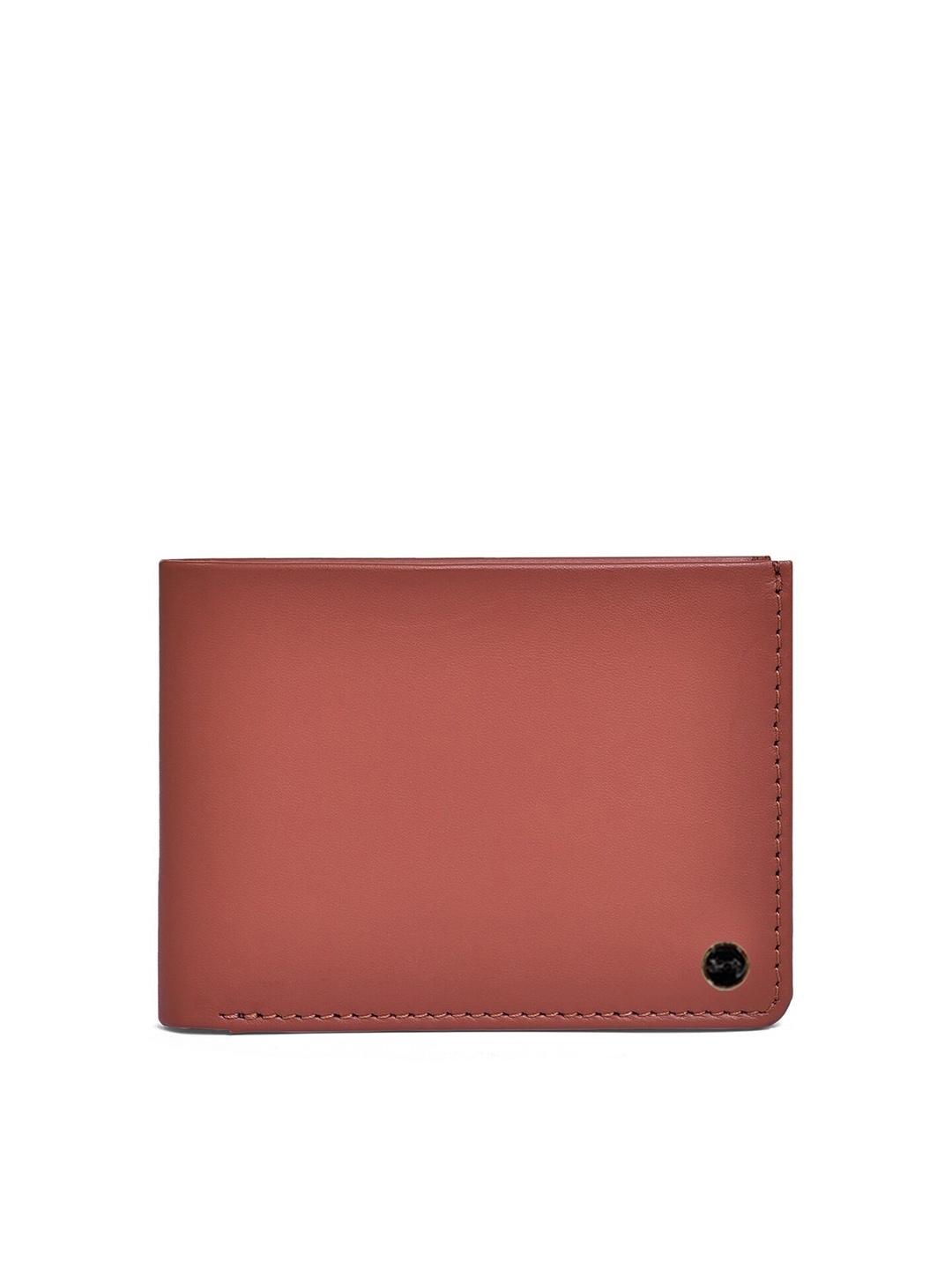 

Belwaba Men Tan Leather Card Holder