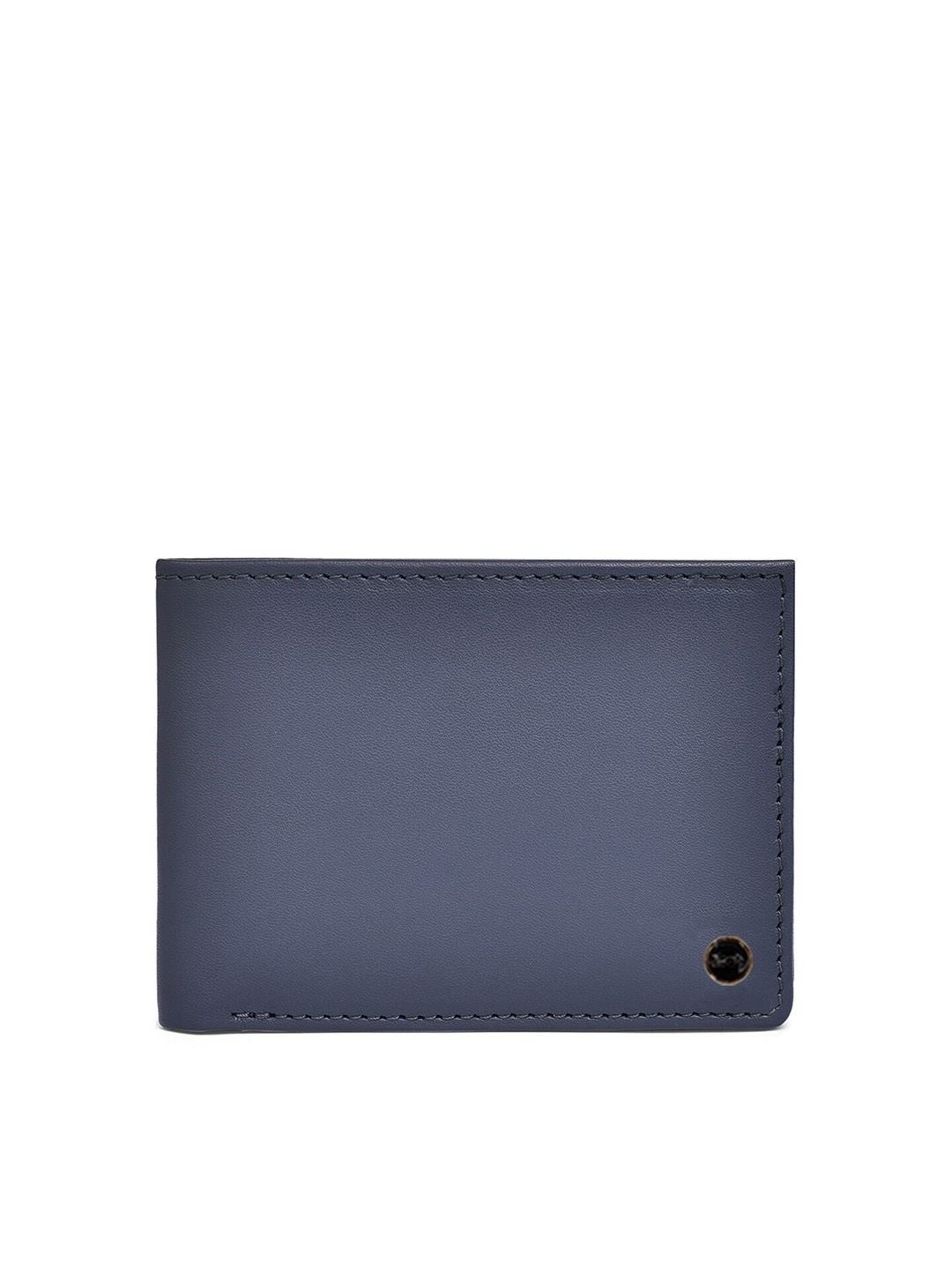 

Belwaba Men Grey Leather Card Holder