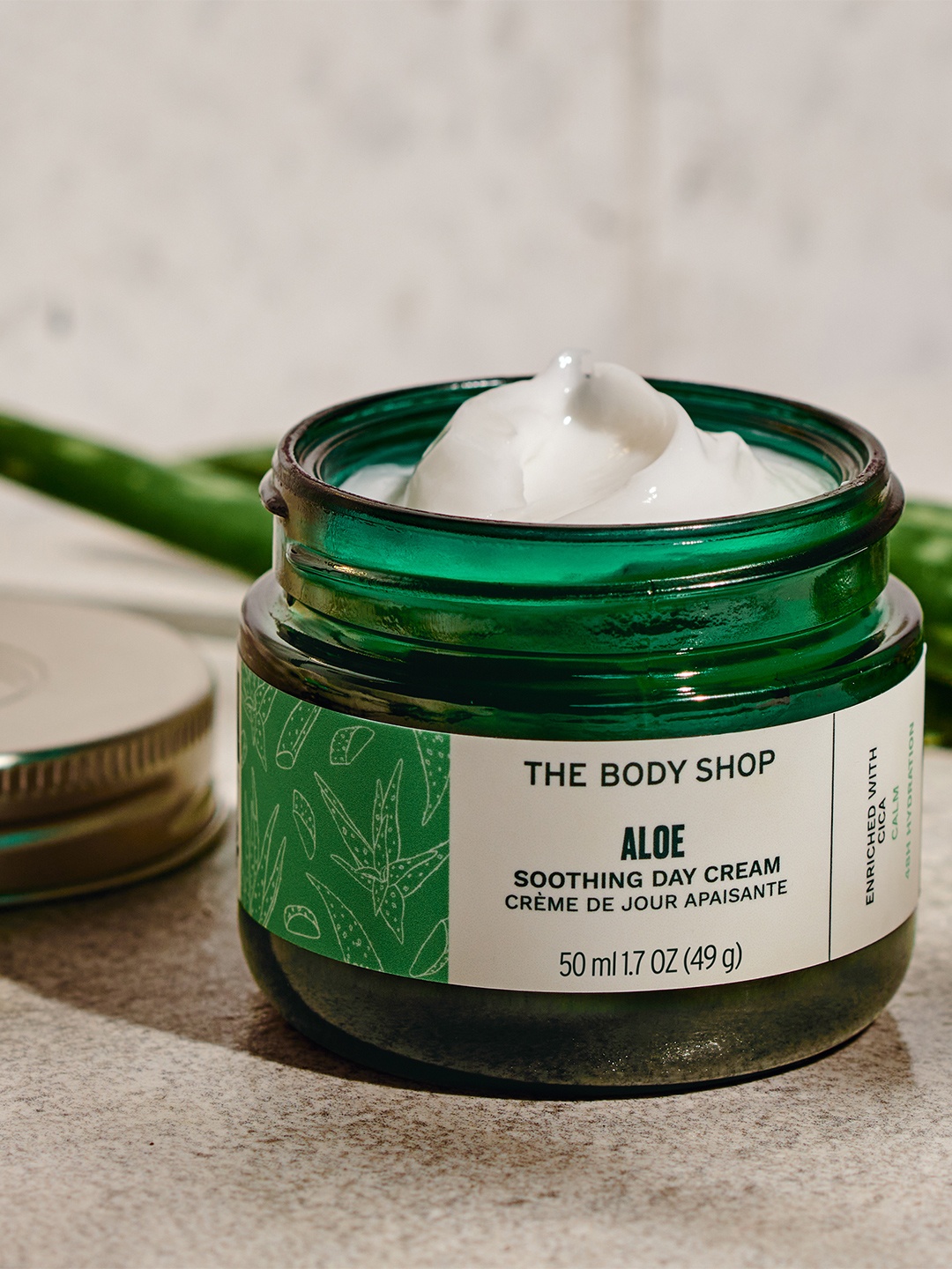 

THE BODY SHOP Aloe Soothing Day Sustainable Cream 50ml, Green