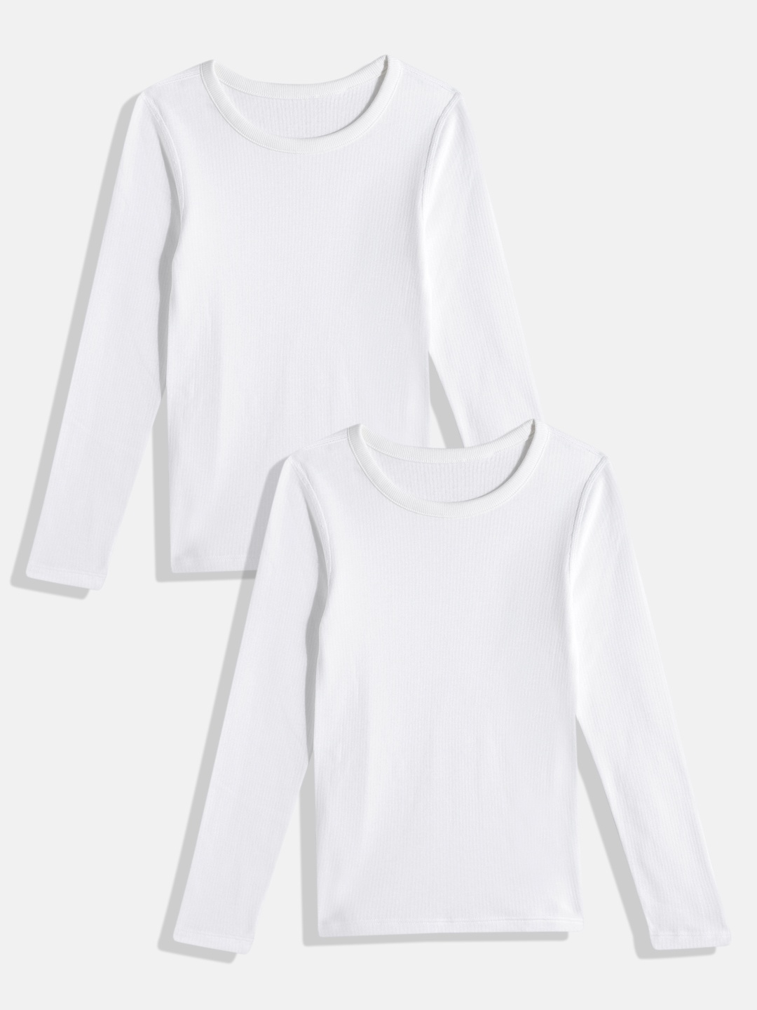 

Marks & Spencer Boys Pack of 2 Solid Innerwear Vest, White