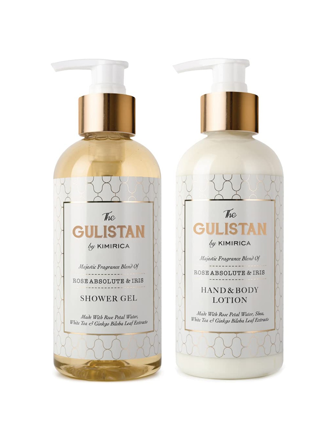 

Kimirica The Gulistan Shower Gel & Body Lotion Bath Care Duo - 600ml, Off white