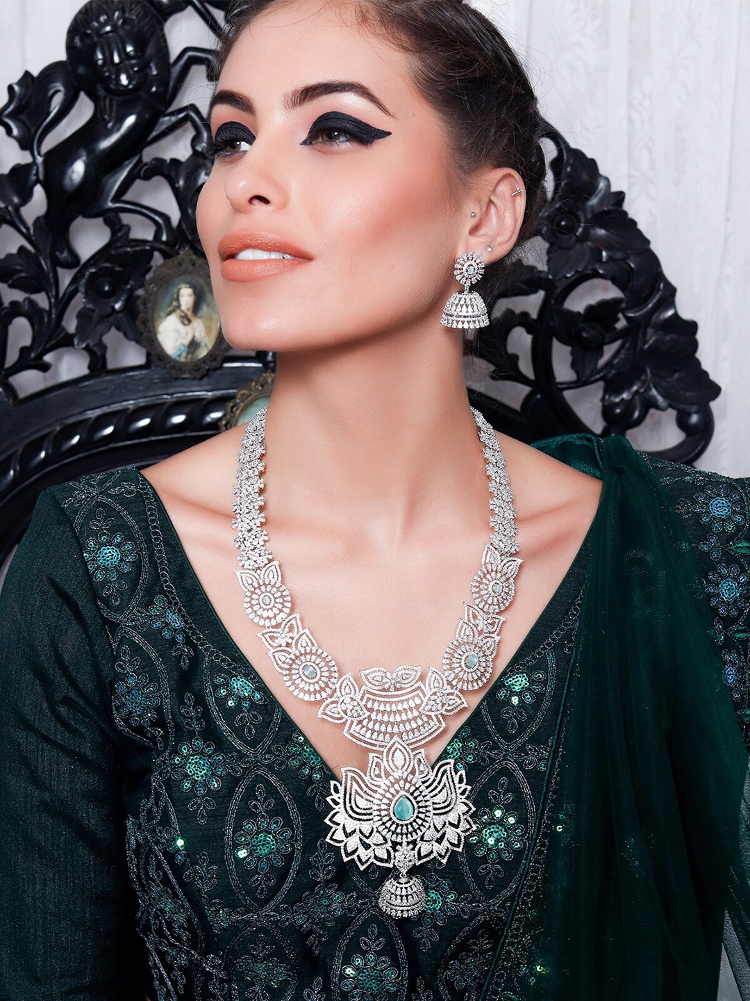 

ODETTE Silver-Plated Silver Jewellery Set