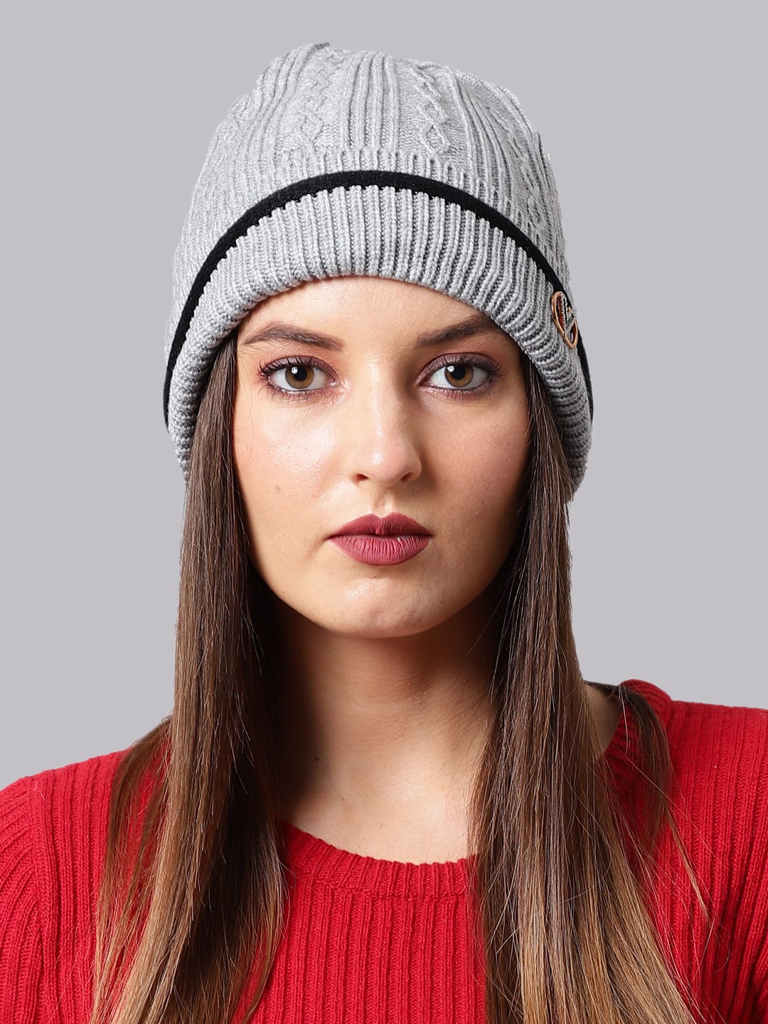 

ELLIS Women Grey Beanie