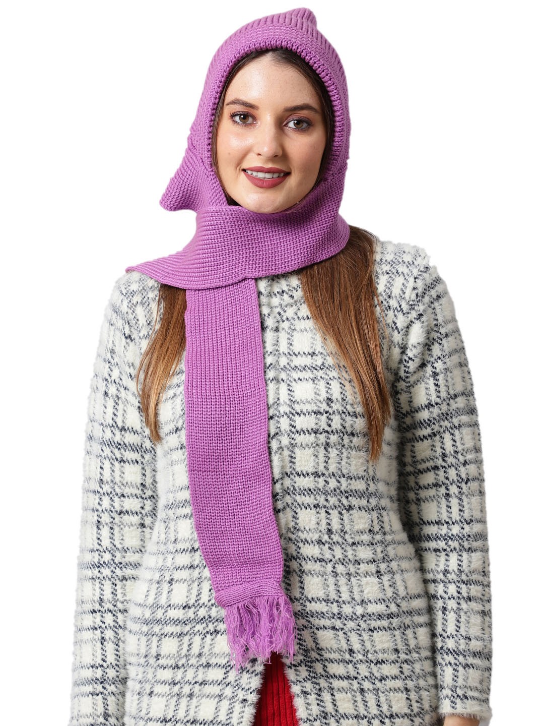 

ELLIS Women Wool Beanie, Purple