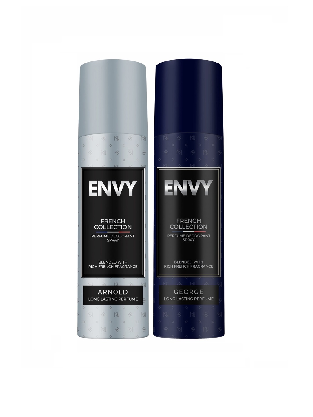 

Envy Set of 2 Arnold & George Long-Lasting Perfume Deodorant Spray - 120 ml each, Grey