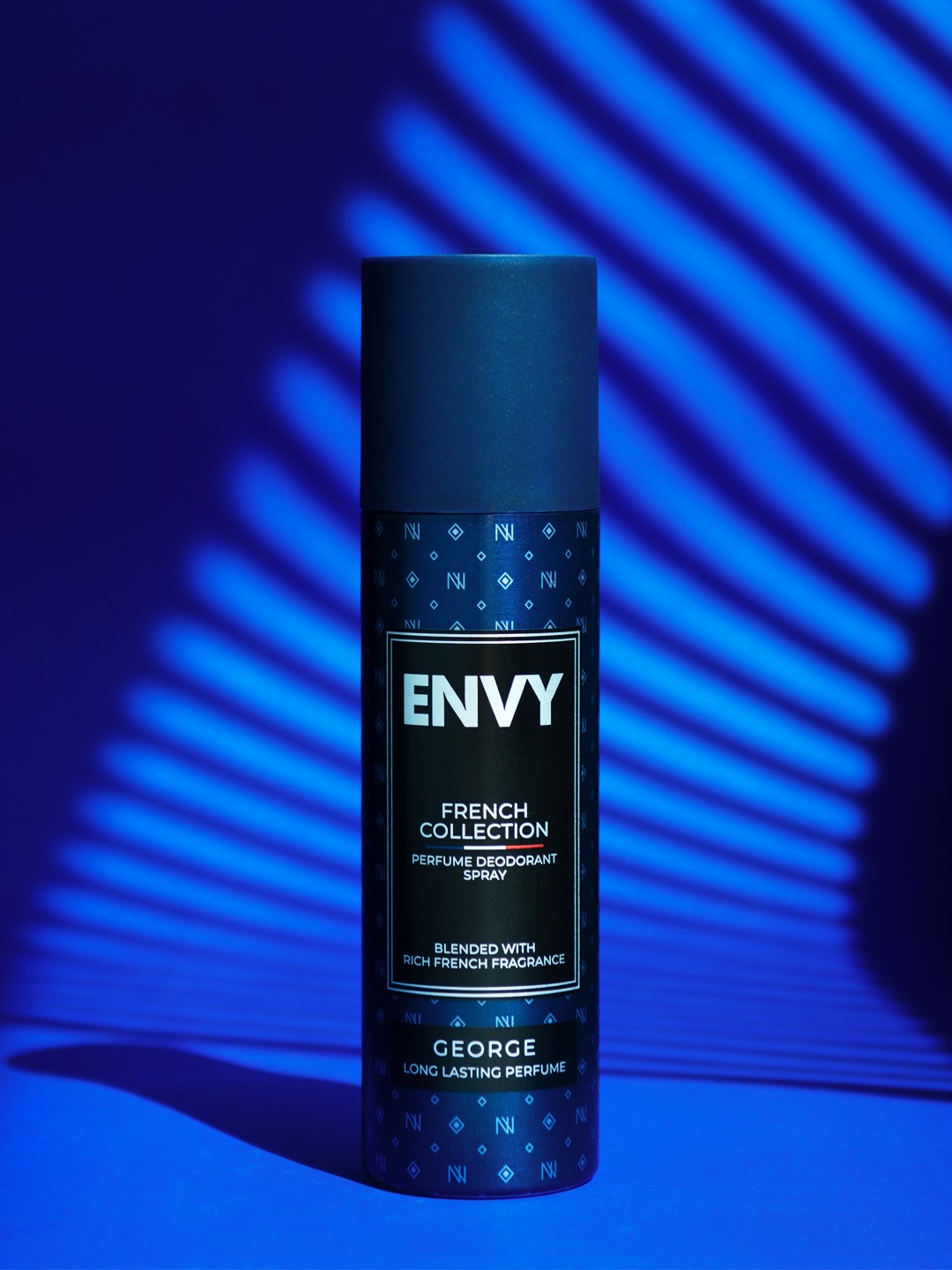 

Envy Men French Collection George Long-Lasting Perfume Deodorant Spray - 99g(120ml), Navy blue