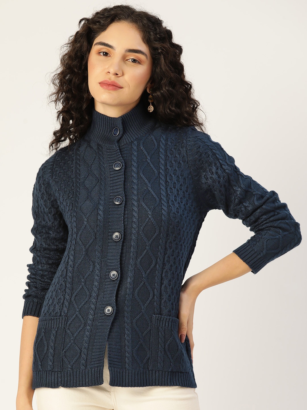 

APSLEY Women Cardigan, Navy blue