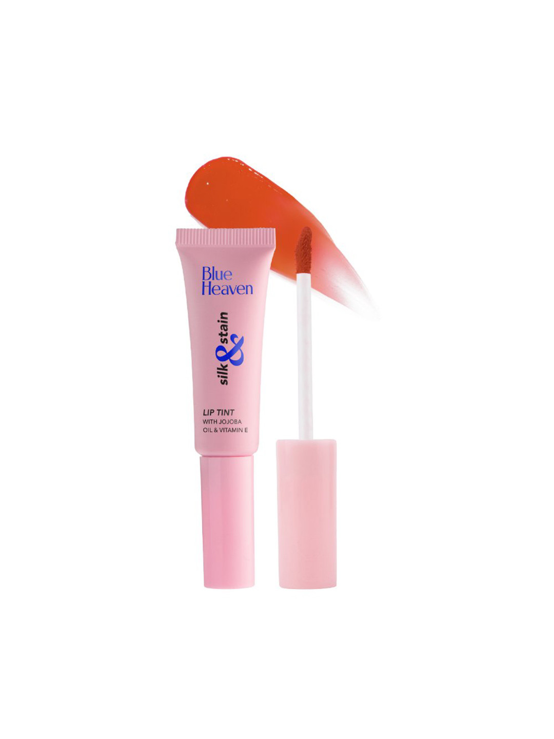 

Blue Heaven Silk & Stain Lip Tint with Jojoba Oil & Vitamin E 8 ml - Brick Beauty, Orange