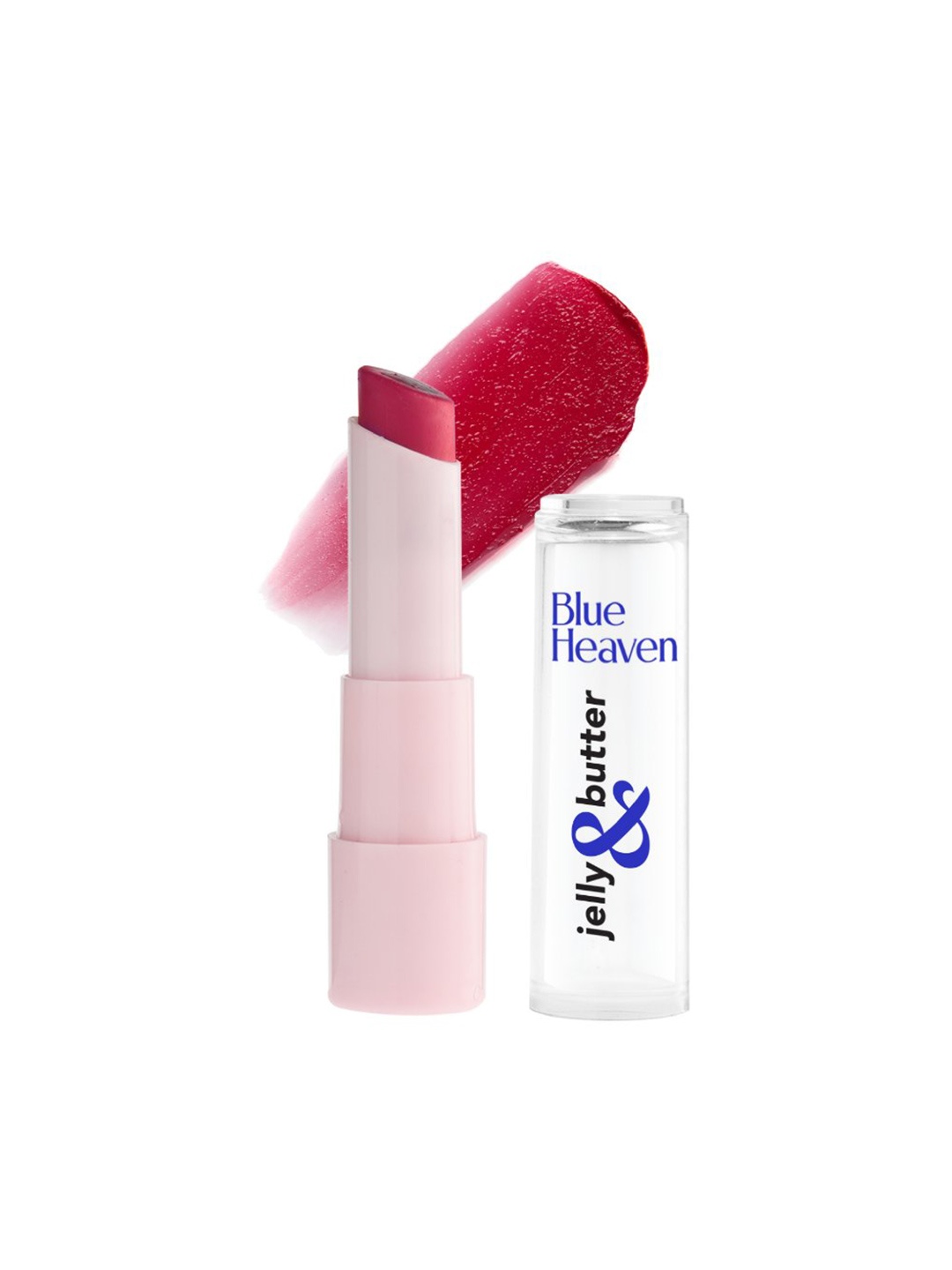 

Blue Heaven Jelly & Butter Hydrating Lip Balm with Shea Butter & Vitamin E - Pink Rose 3 g, Maroon