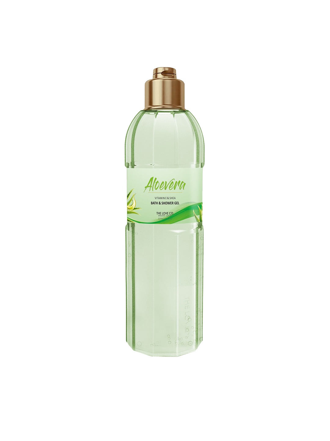 

THE LOVE CO. Aloe Vera Vitamin E & Shea Bath Shower Gel 250ml, Green