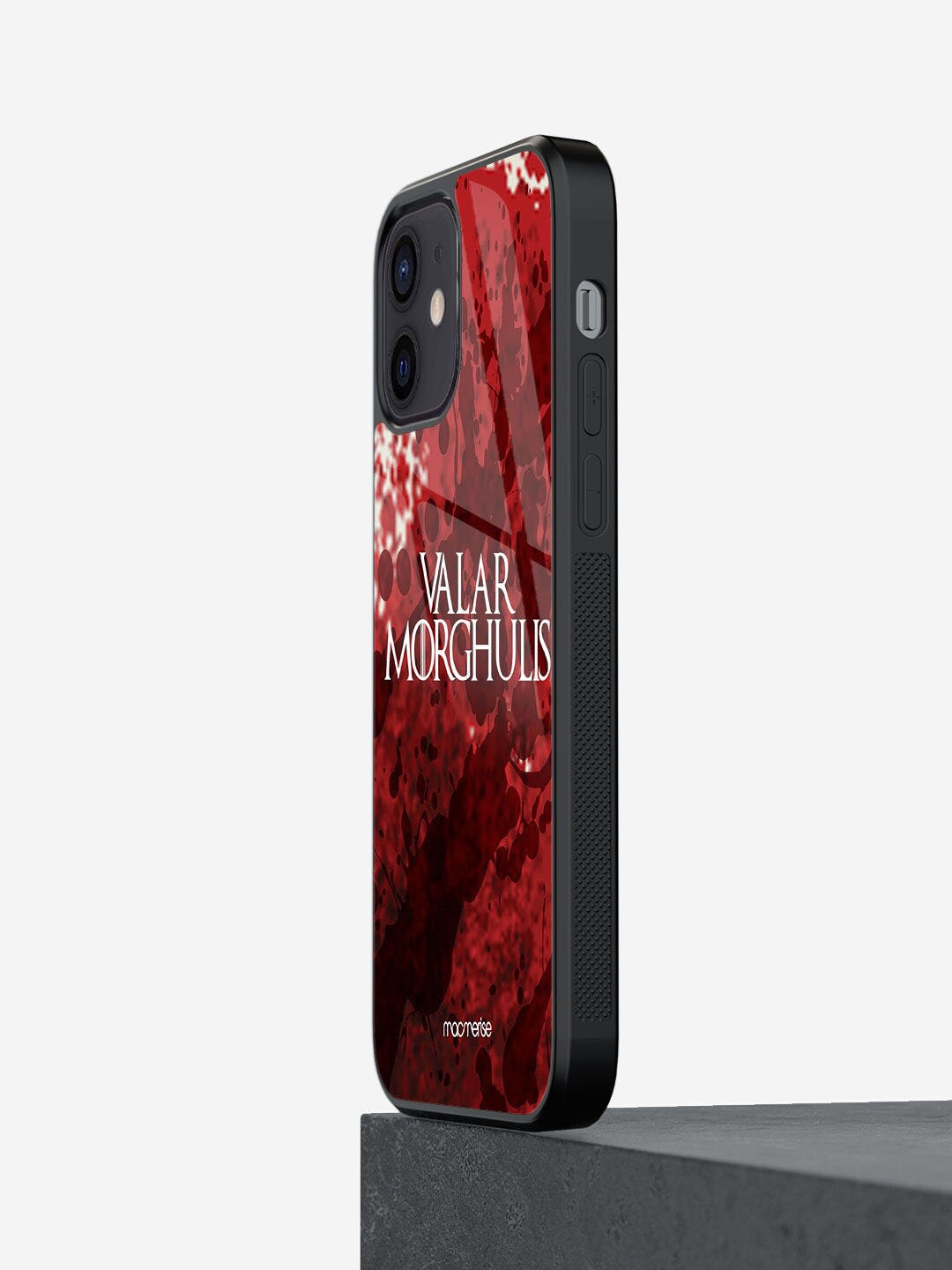 

macmerise Red Printed Valar Morghulis iPhone 12 Mini Back Case