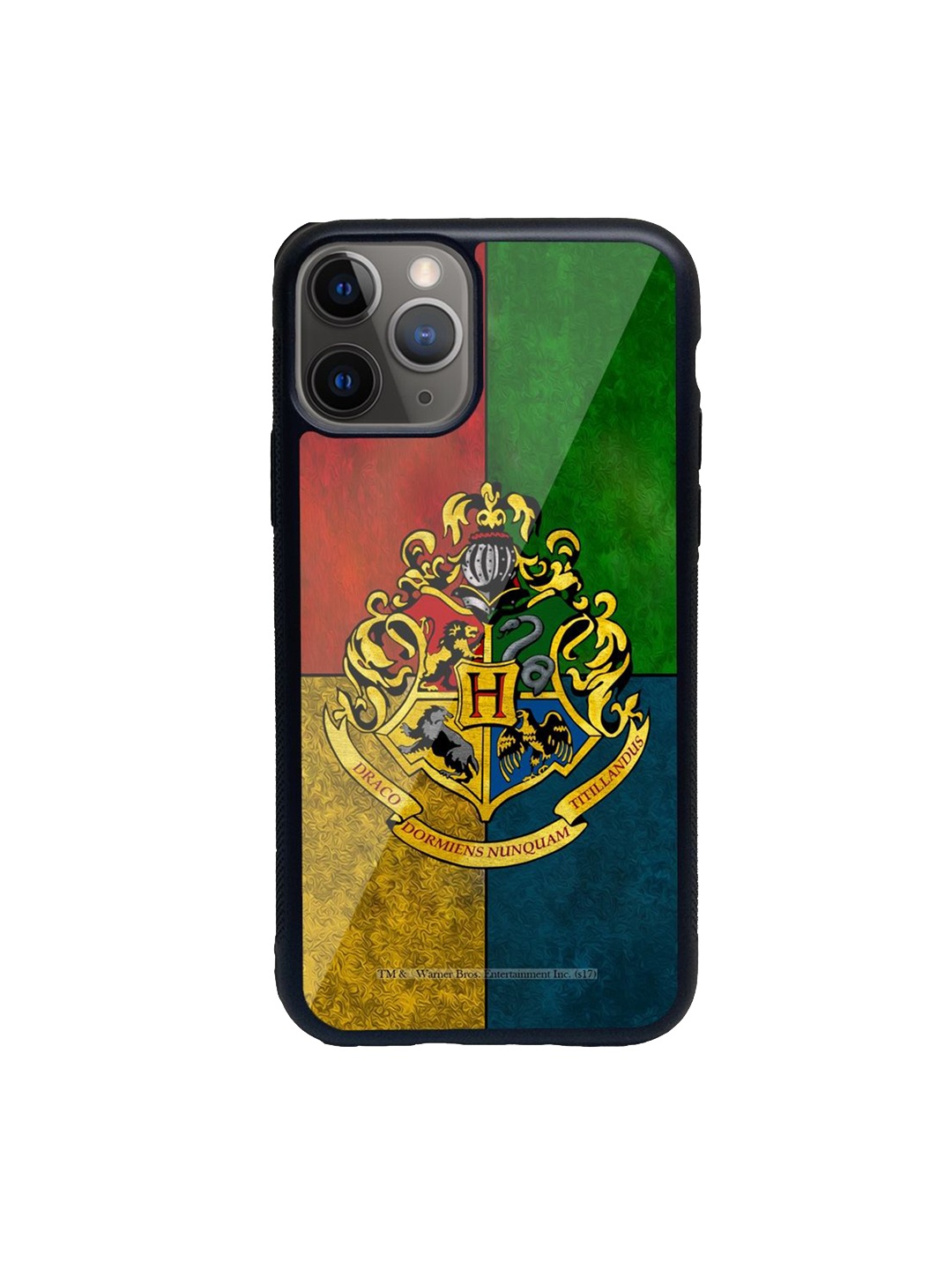 

macmerise Yellow & Green Hogwarts Sigil iPhone 11 Pro Max Back Case