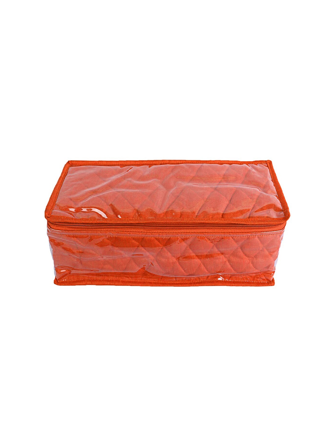 

Kuber Industries Orange Solid Jewellery Organisers