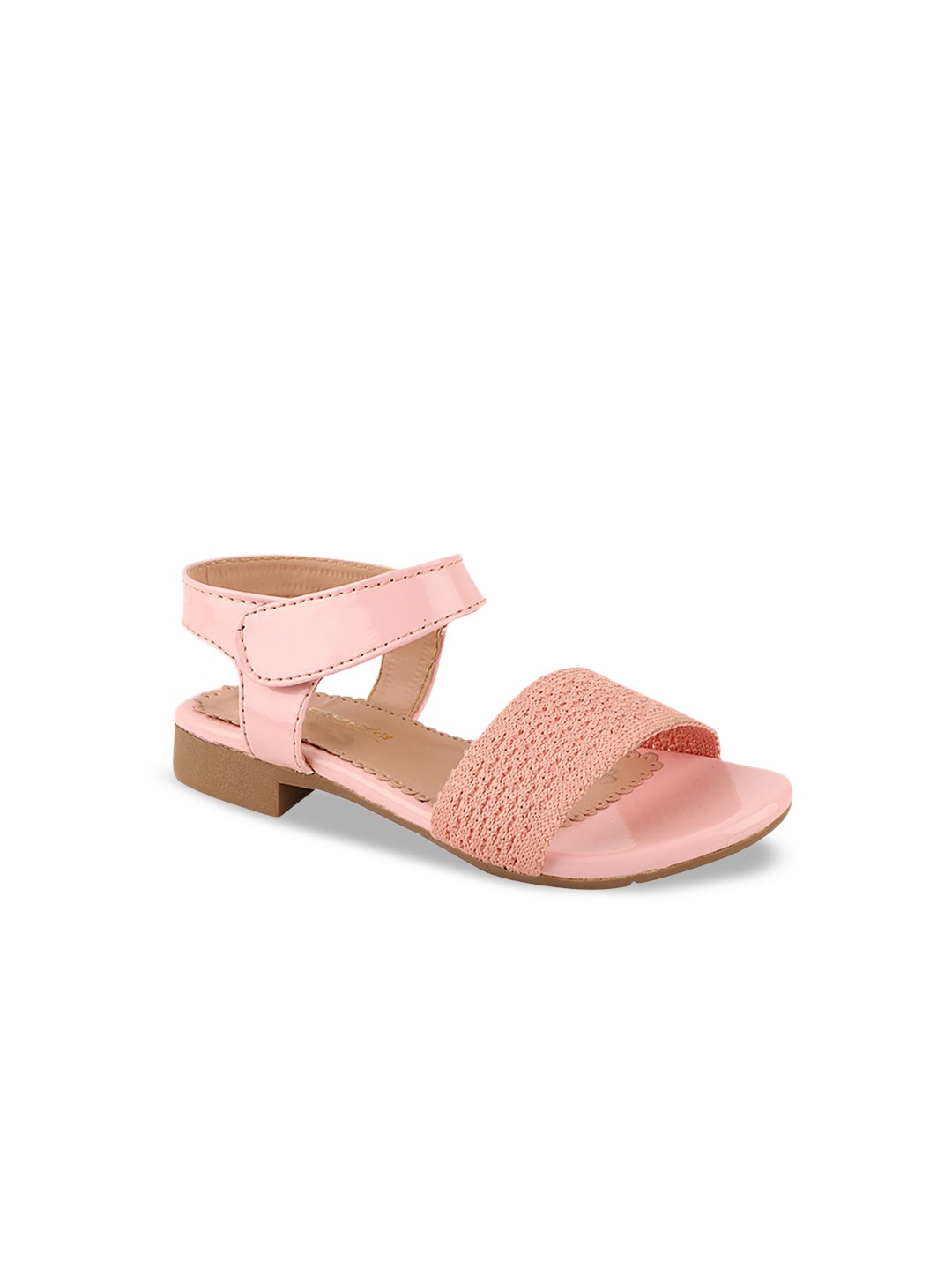 

Shoetopia Girls Pink Open Toe Flats