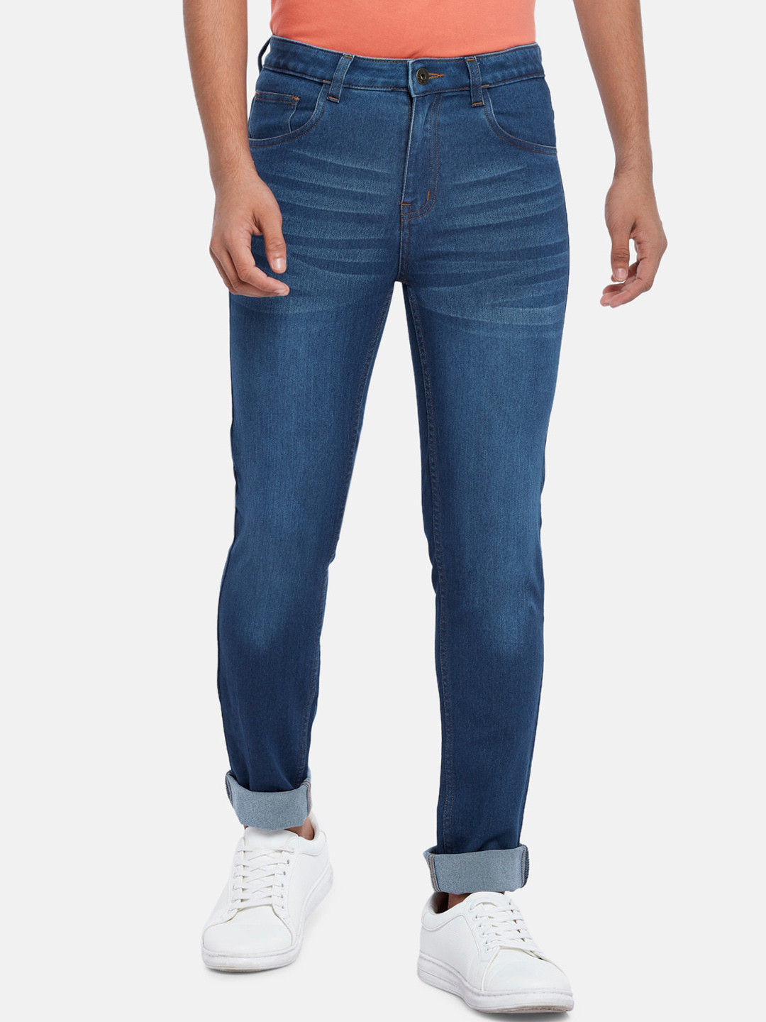 

Coolsters by Pantaloons Boys Blue Tapered Fit Light Fade Jeans