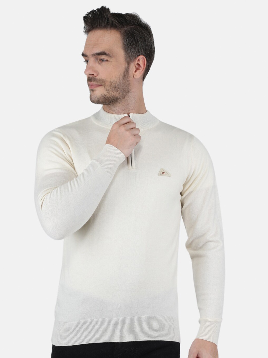 

Monte Carlo Men Off White Pullover