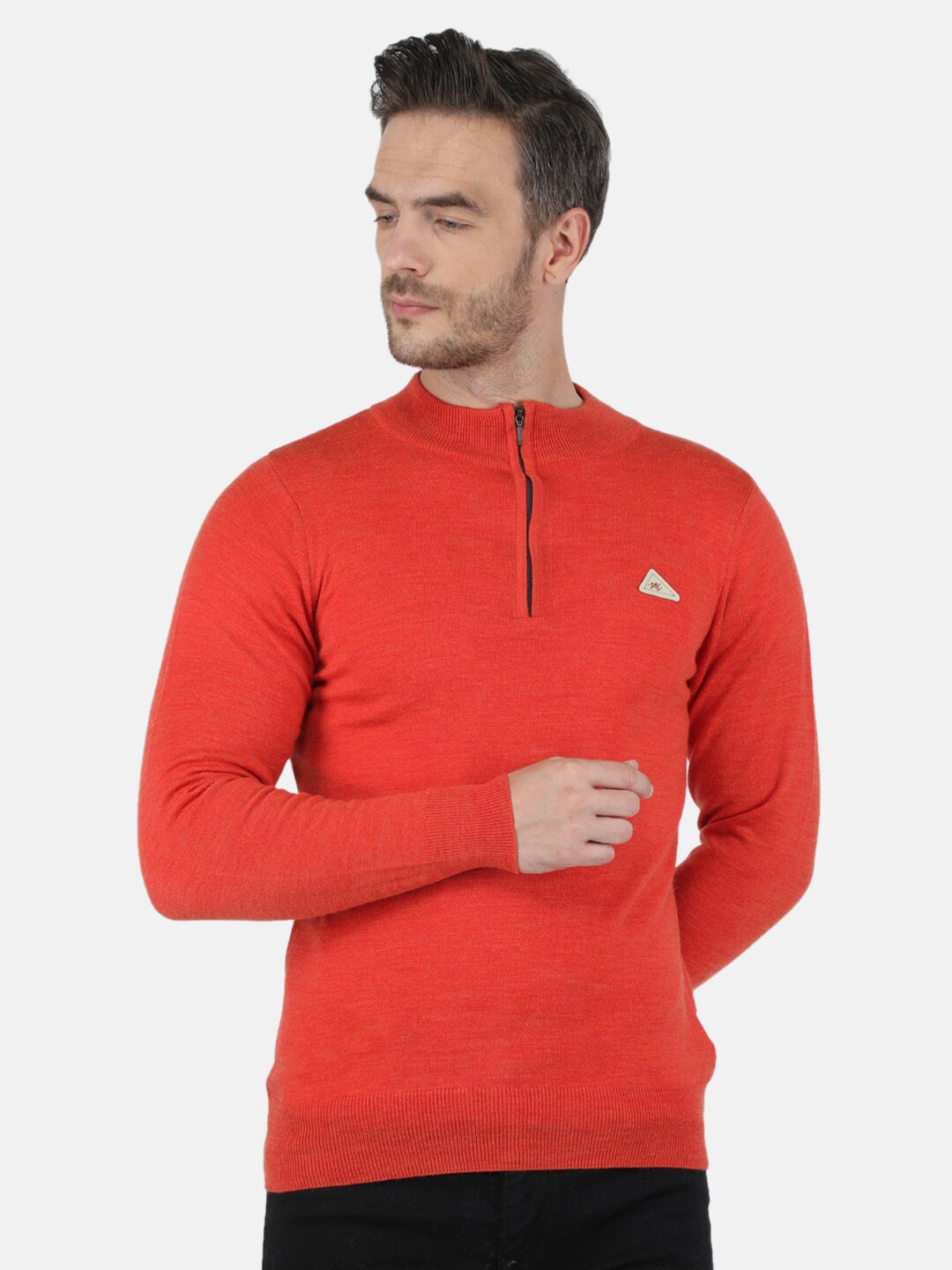

Monte Carlo Men Orange Pullover