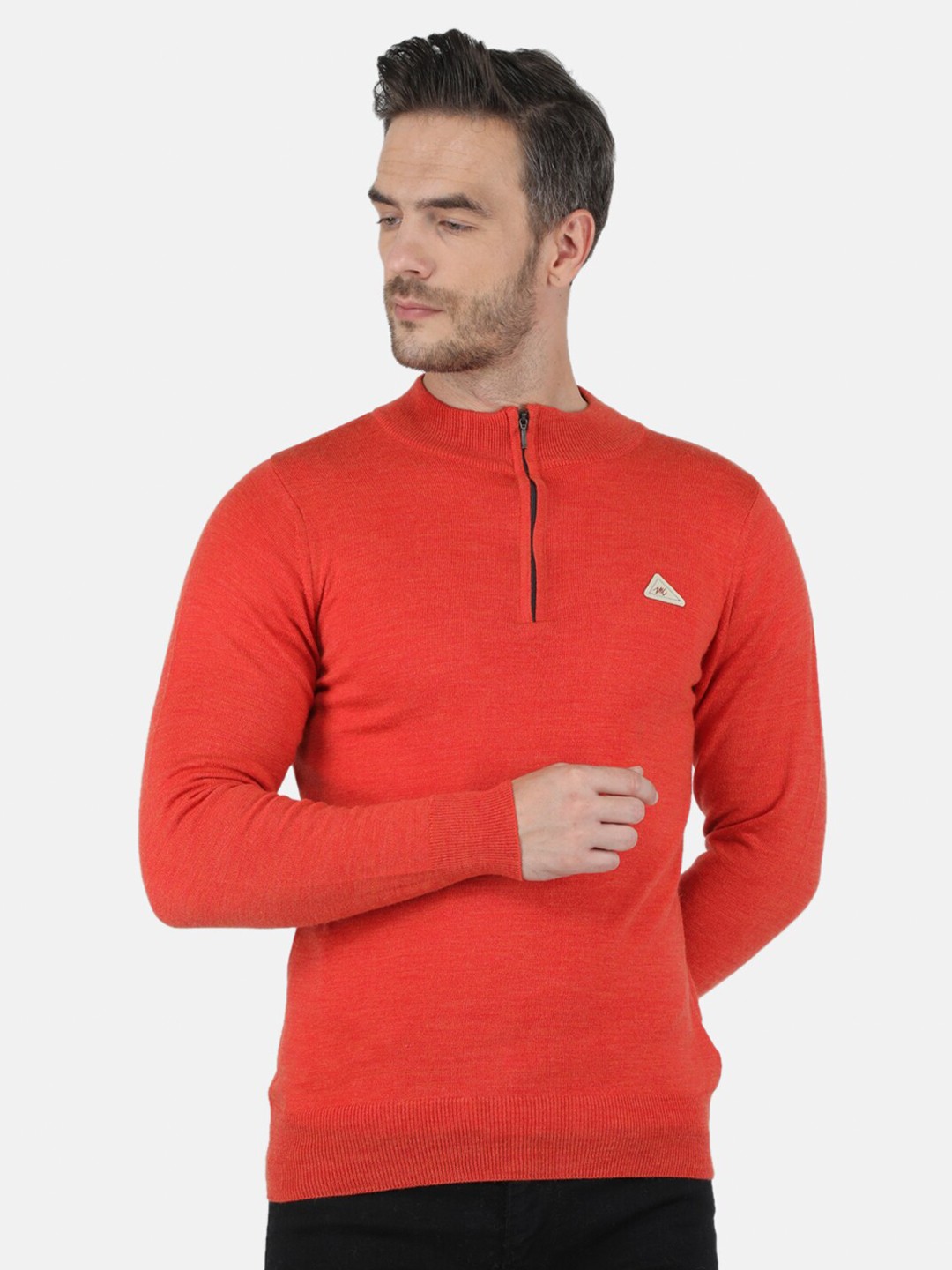 

Monte Carlo Men Orange Pullover Sweater