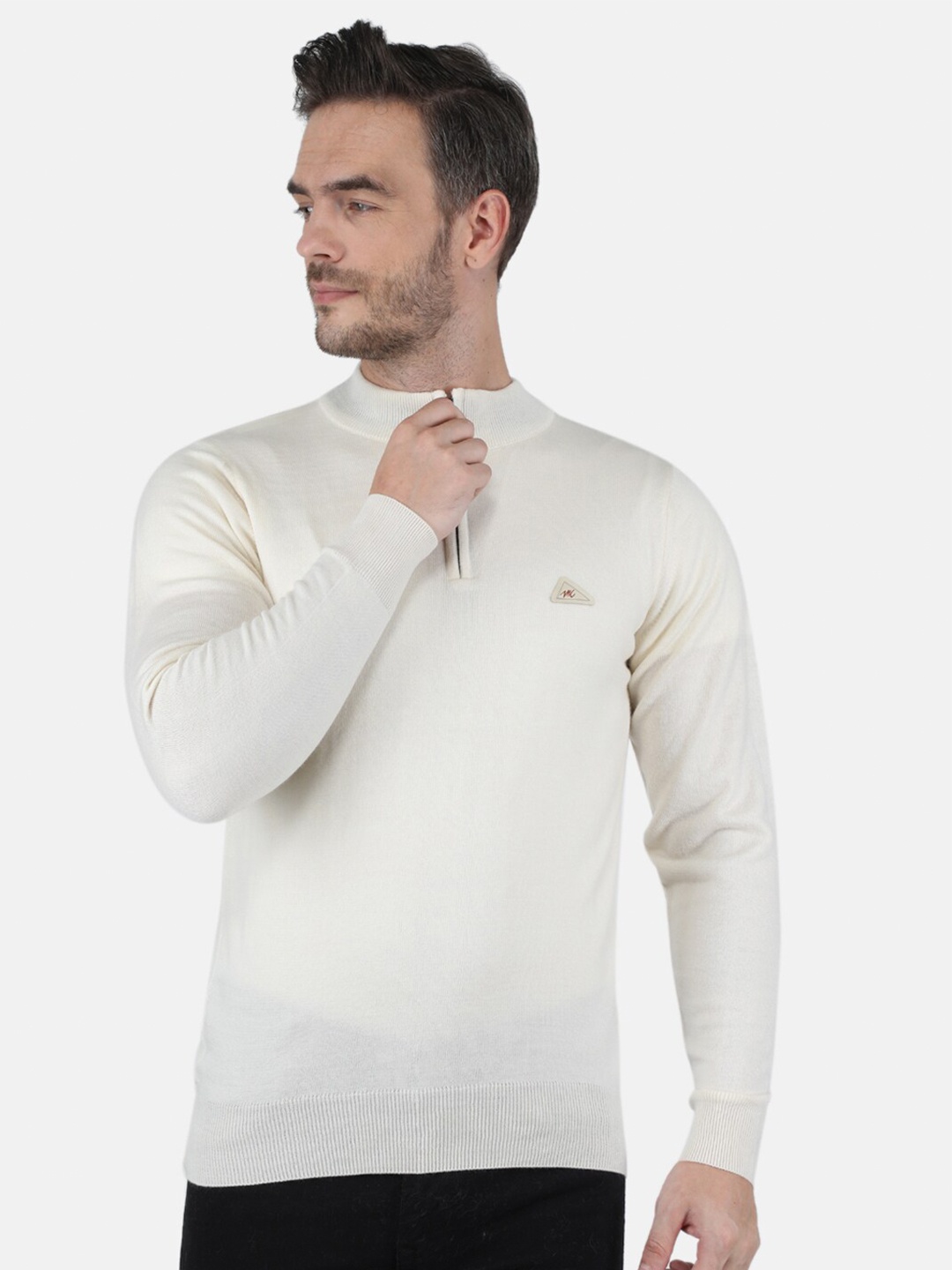 

Monte Carlo Men Off White Pullover Sweater