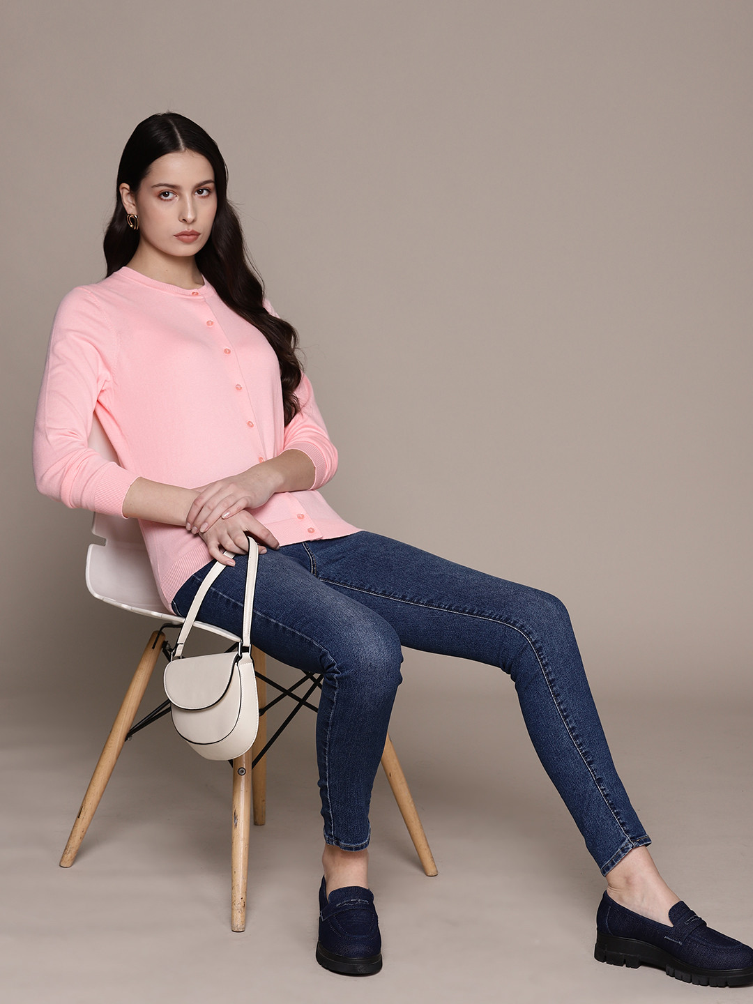 

Macy's Karen Scott Solid Cardigan, Pink