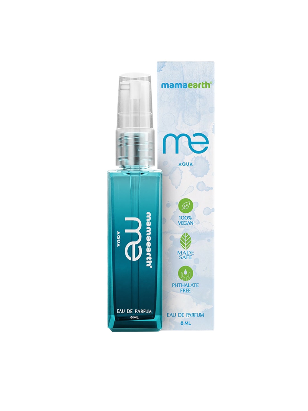 

Mamaearth ME Aqua Eau De Parfum For a Wave Of Freshness - 8 ml, Transparent