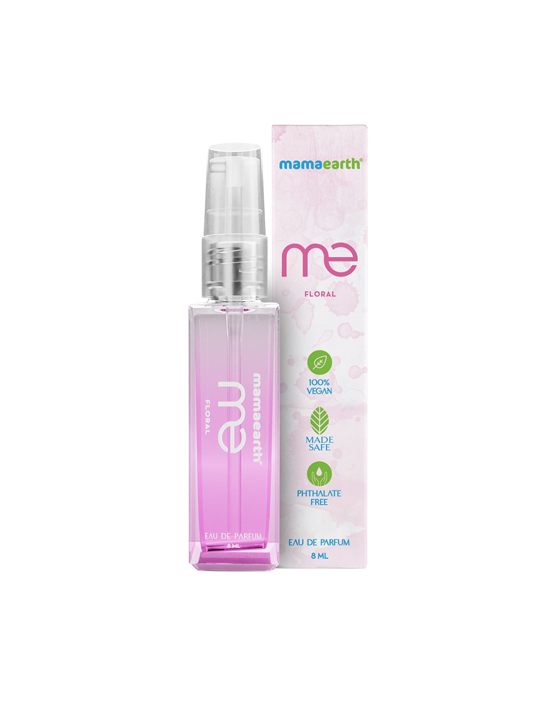 

Mamaearth ME Floral Eau De Parfum - Live in the Moment - 8 ml, Transparent