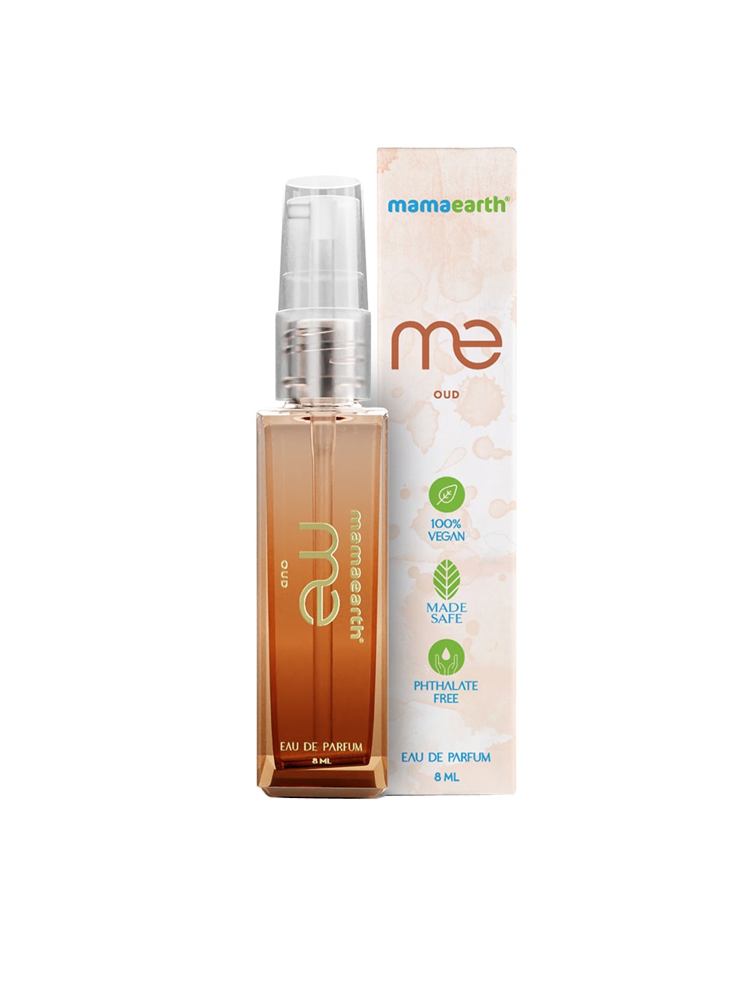

Mamaearth Men ME Oud Eau De Parfum 8ml, Transparent