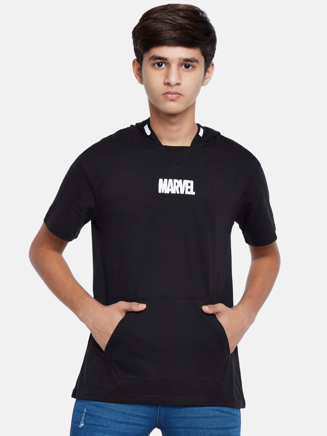 

Coolsters by Pantaloons Boys Black Typography Cotton T-shirt