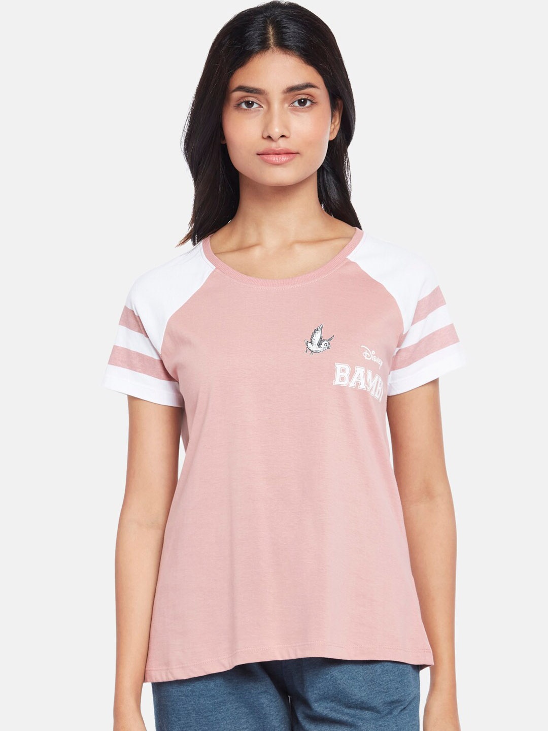 

Dreamz by Pantaloons Cotton Lounge T-shirt, Brown