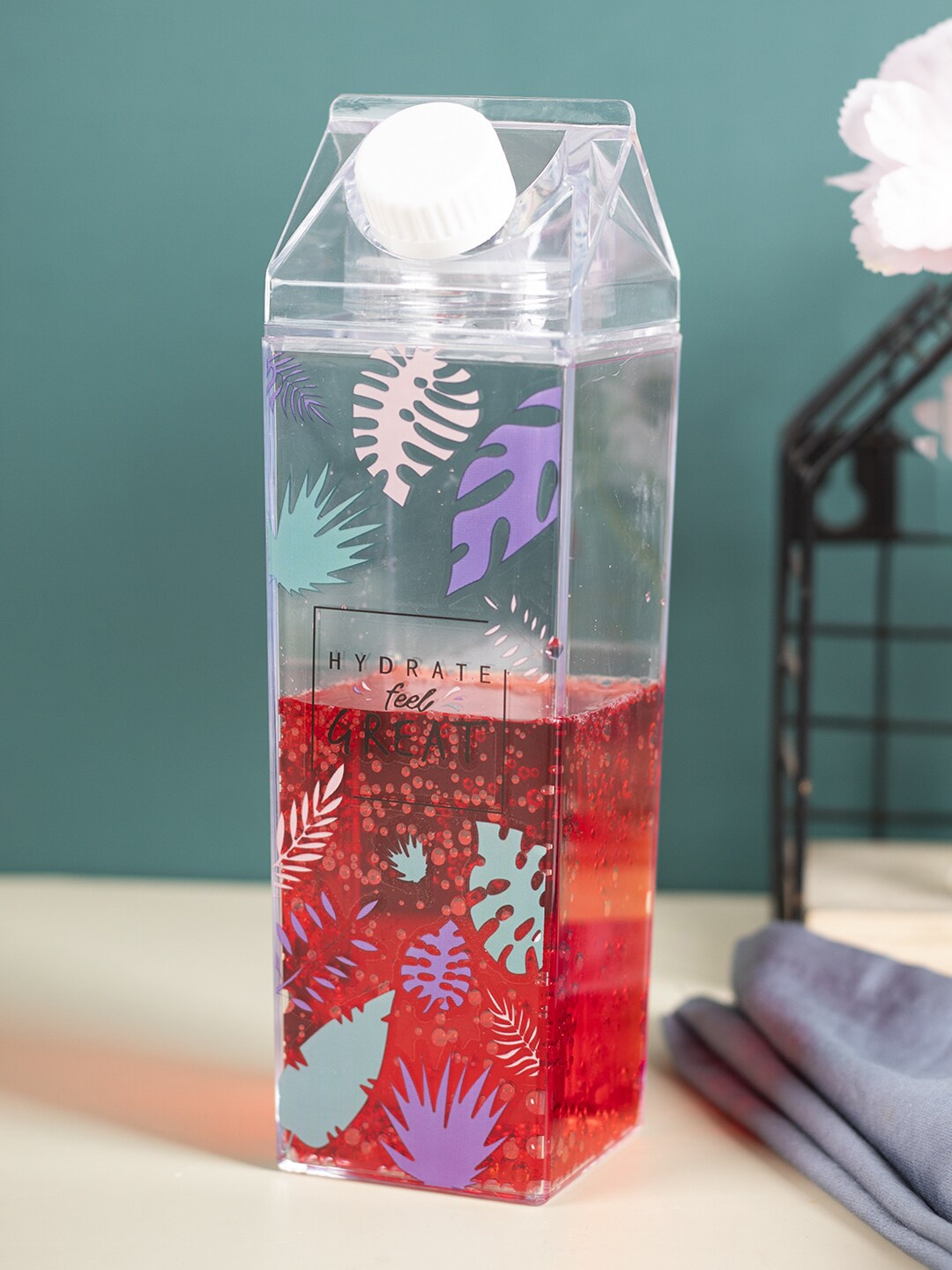 

MARKET99 Transparent Plastic Water Bottle 500ML