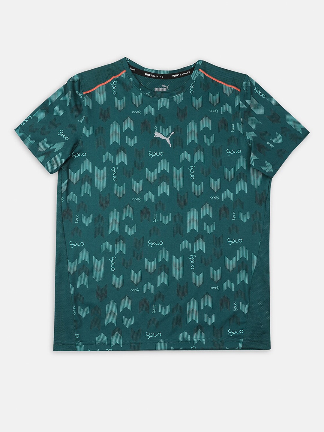 

one8 x PUMA Boys Green VK AOP Tee B