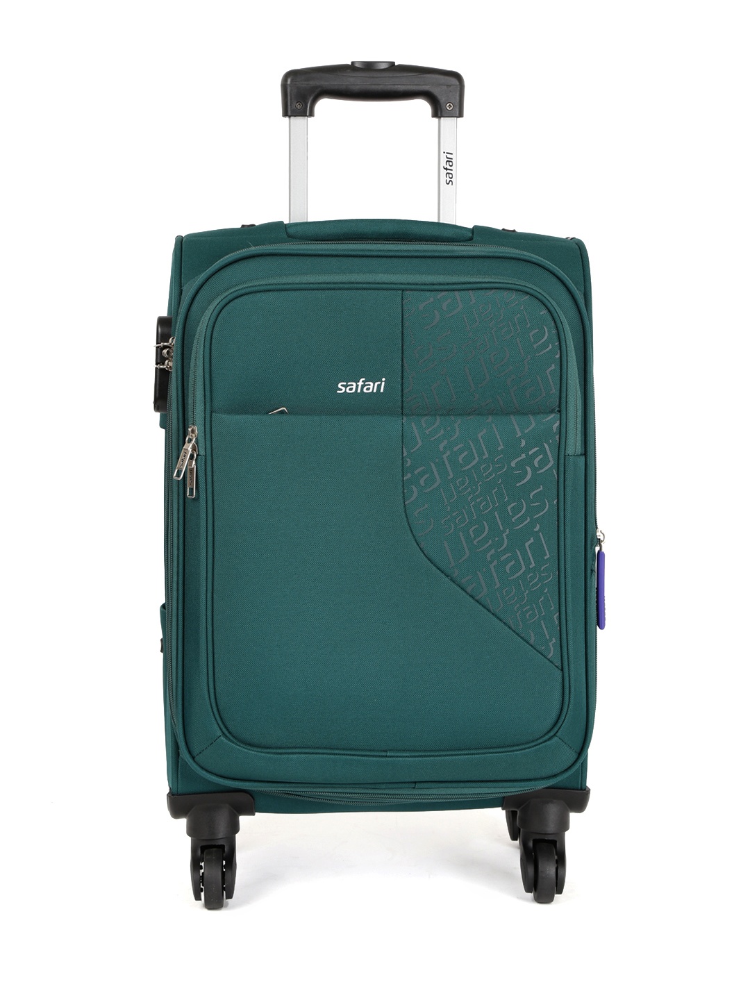 

Safari Unisex Teal Green Badge 4W Cabin Trolley Bag