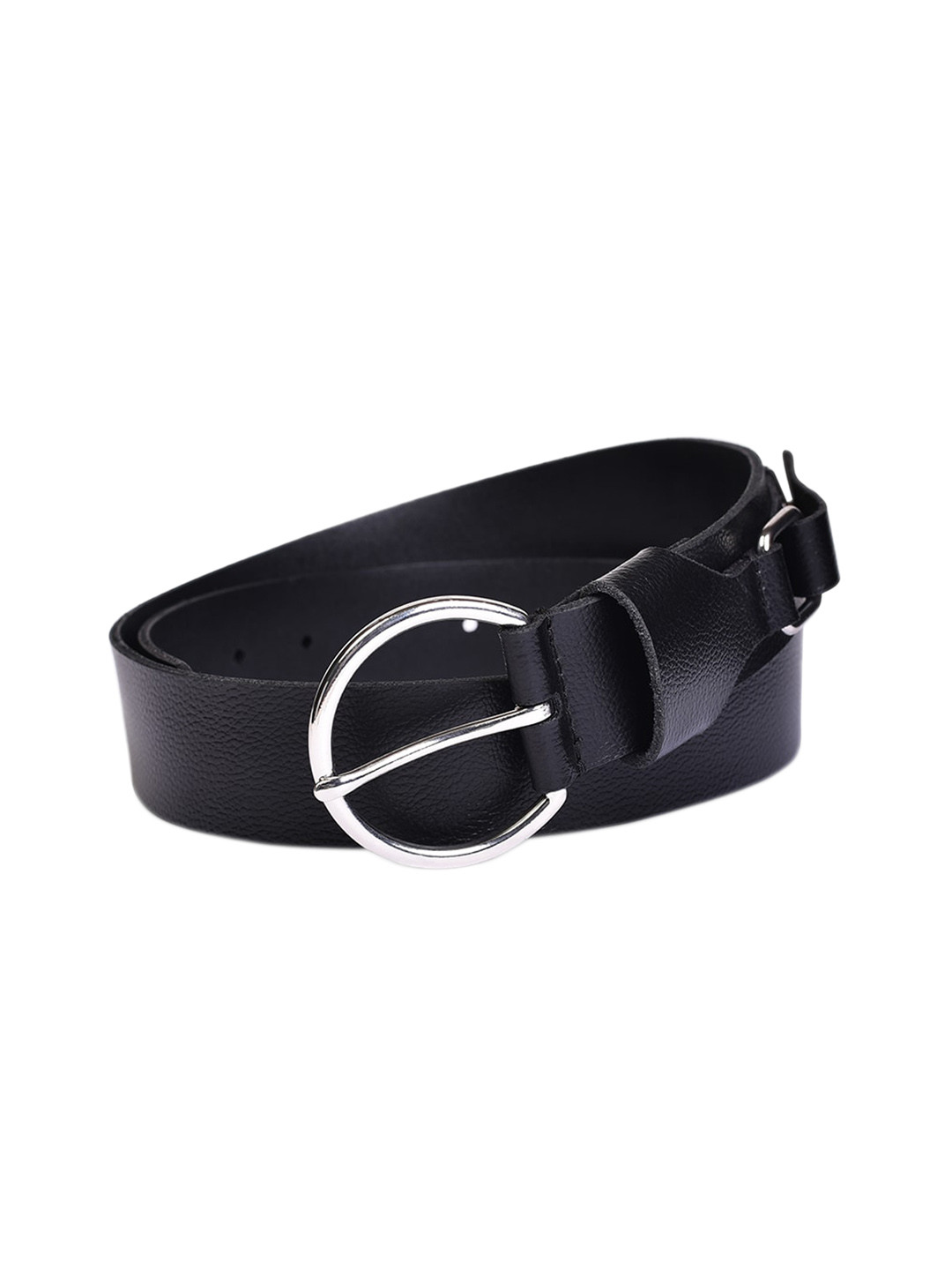 

Belwaba Women Black Textured Belt