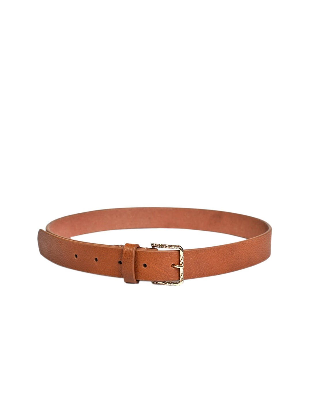 

Belwaba Women Tan Textured Belt