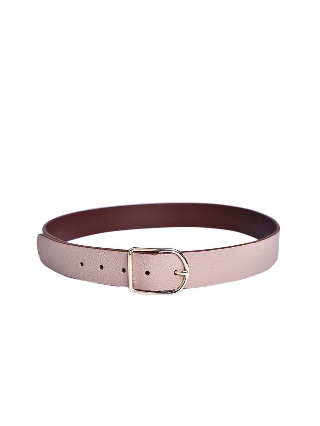 

Belwaba Women Pink Sand Textured Belt