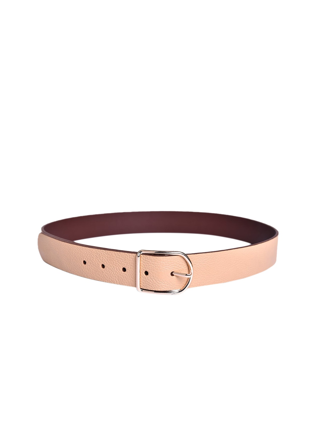 

Belwaba Women Beige Textured Belts