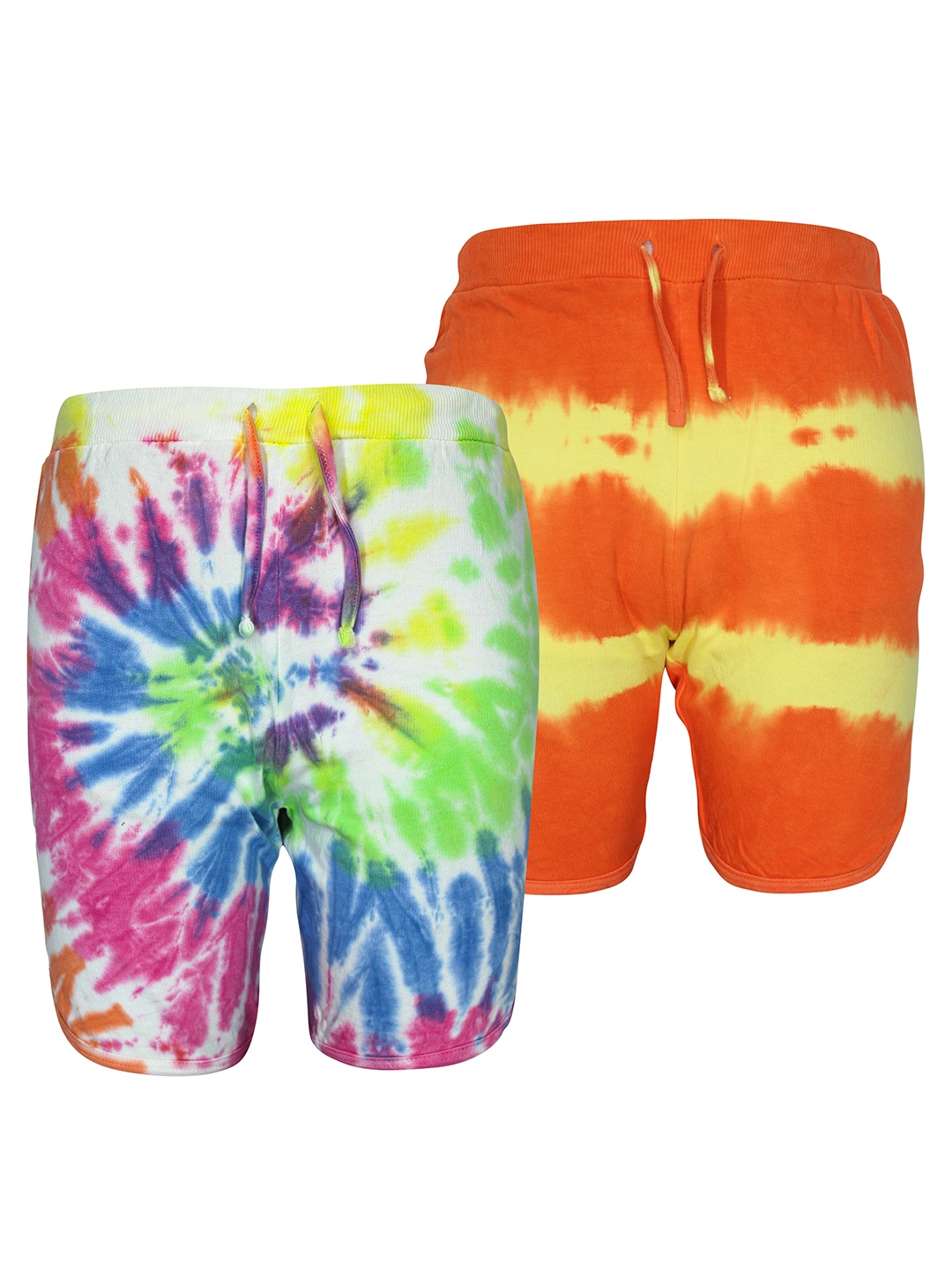 

KYDA KIDS Girls Pack of 2 Printed Shorts, Multi