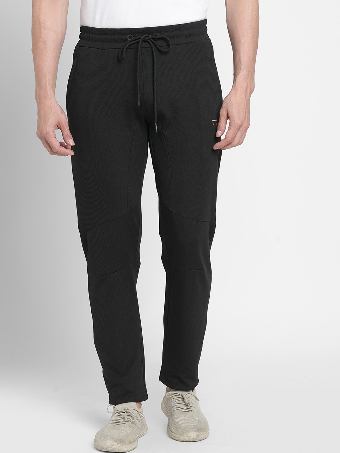 

Sweet Dreams Men Black Solid Track Pants
