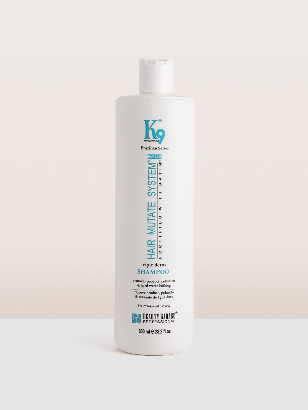 

Beauty Garage K9 Triple Detox Shampoo to Remove Pollution - 800 ml, White